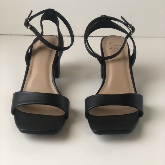 a new day Adq95 Sonora Heels Women’s open toe Straps Heels Size 7 1/2 - Picture 2 of 11